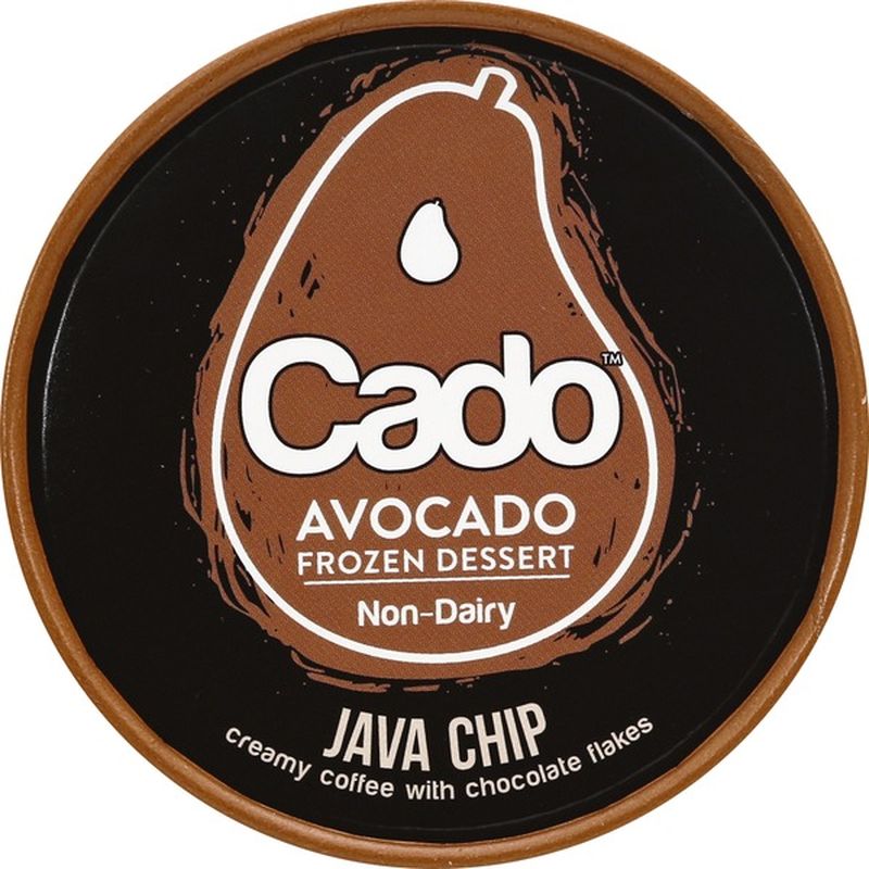 Cado Avocado Frozen Dessert Non Dairy Java Chip 1 pt  Instacart
