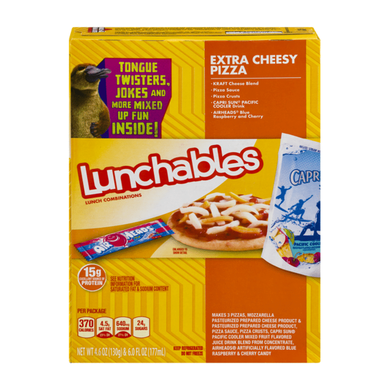 Lunchables Extra Cheese Pizza Convenience Meal (10.6 oz) from Giant Food Instacart