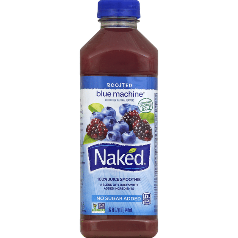 Naked Boosted Blue Machine Juice Smoothie Oz Instacart