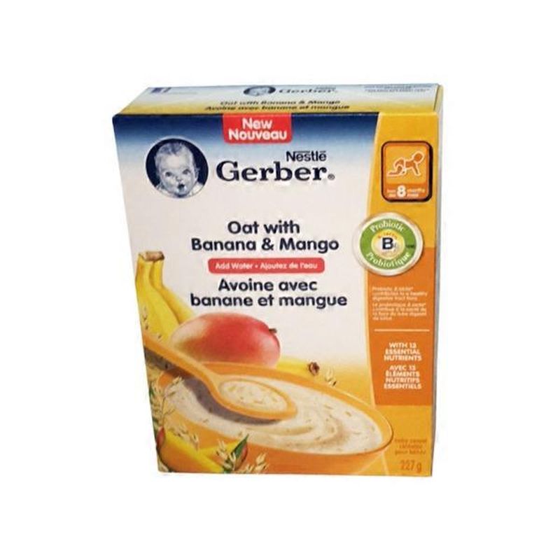 gerber oat and prune cereal