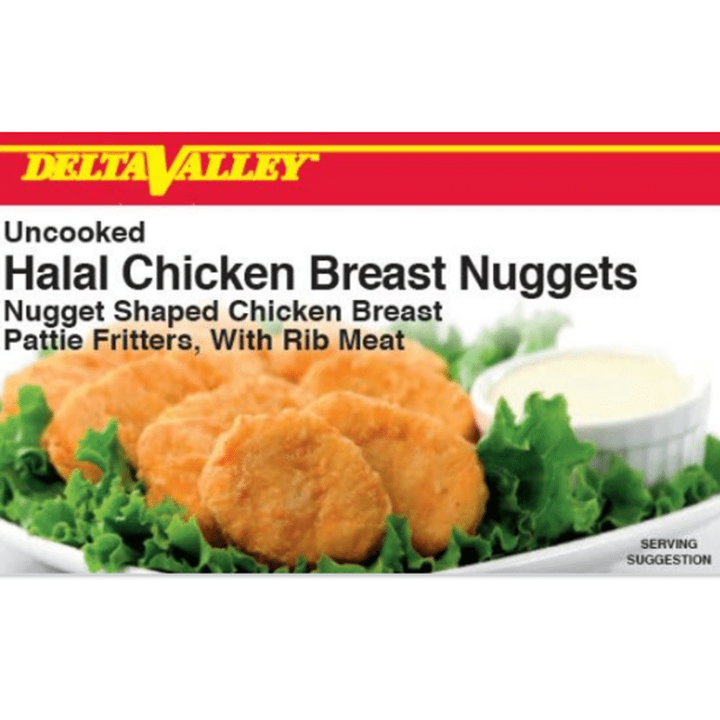 Delta Valley Halal Chicken Nugget (10 lb) Instacart
