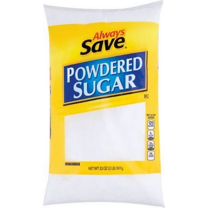 Always Save Powdered Sugar
