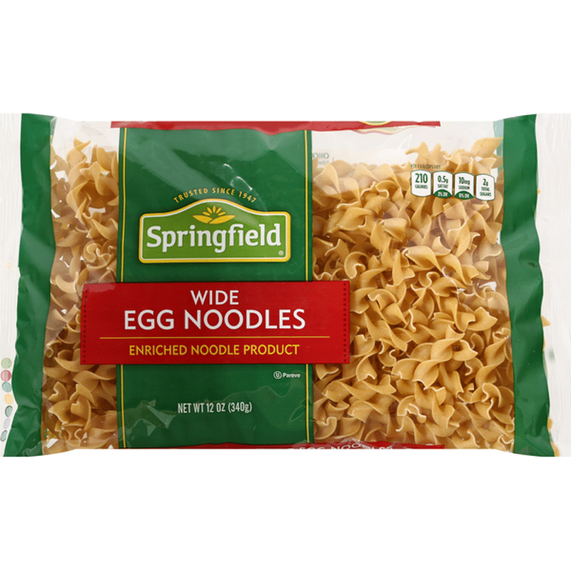 Springfield Egg Noodles, Wide (12 oz) Instacart