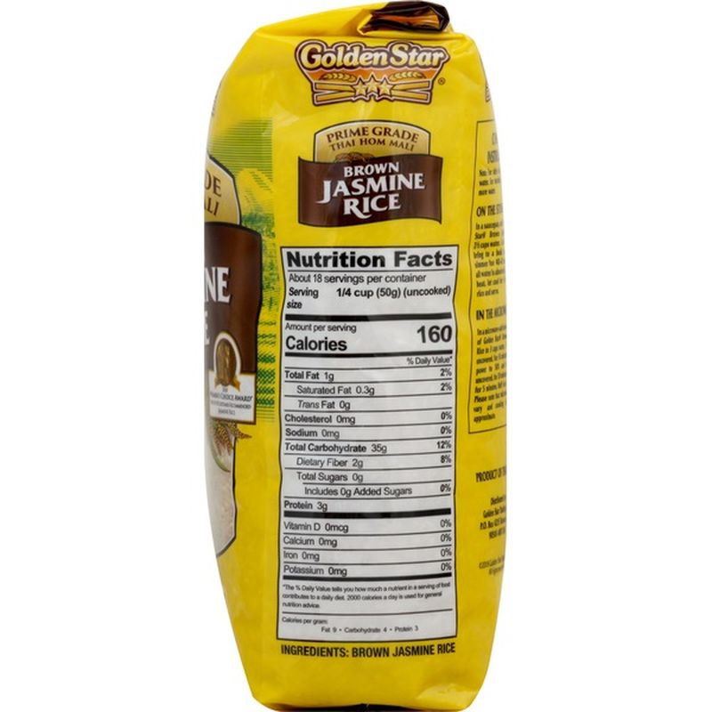 Golden Star Jasmine Rice Brown 2 Lb Instacart