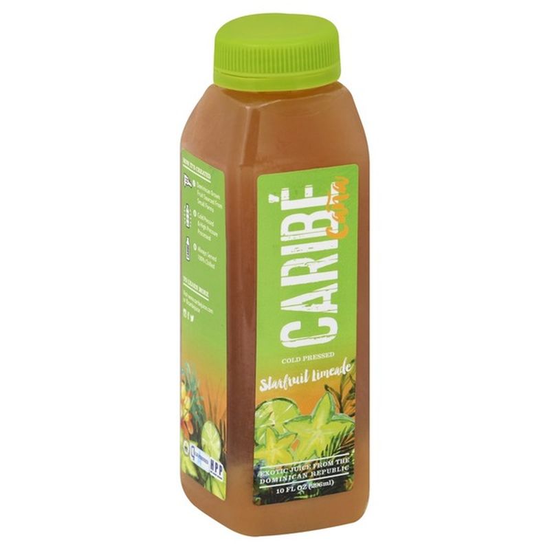 Caribe Juice, Starfruit Limeade, Cold Pressed (10 oz) - Instacart