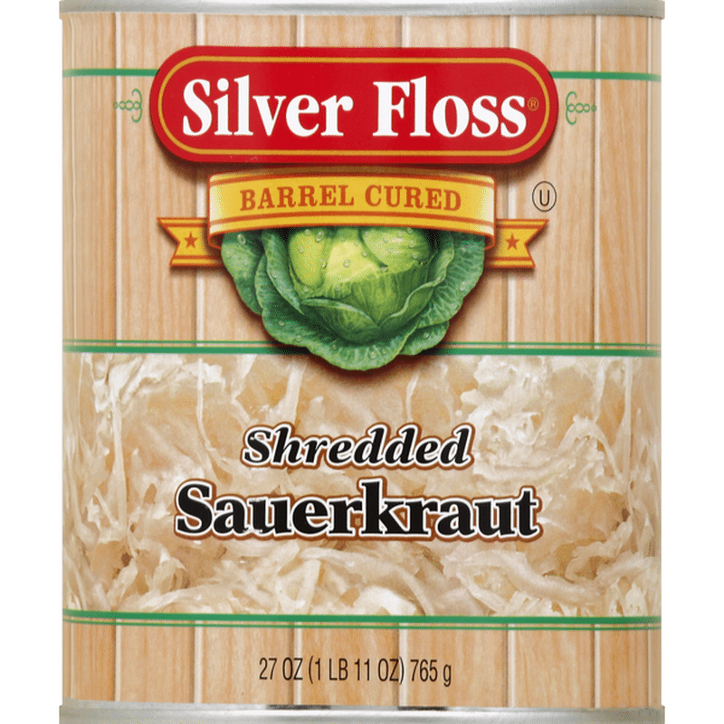 Silver Floss Sauerkraut, Shredded (27 oz) Instacart