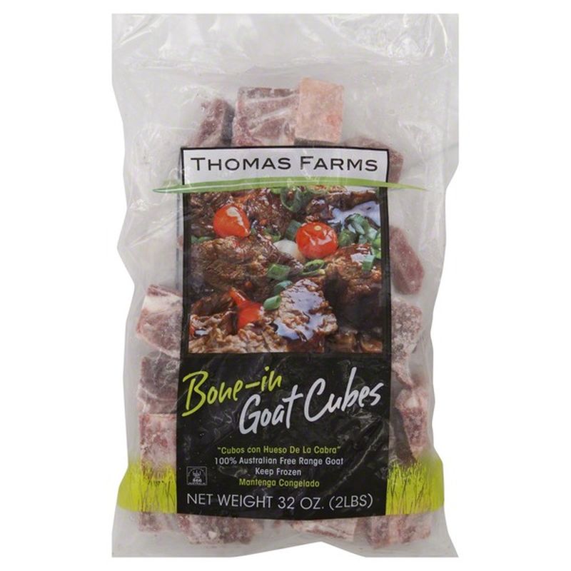 Thomas Farm Goat Cubes, Bone In, Bag (32 oz) from Safeway Instacart