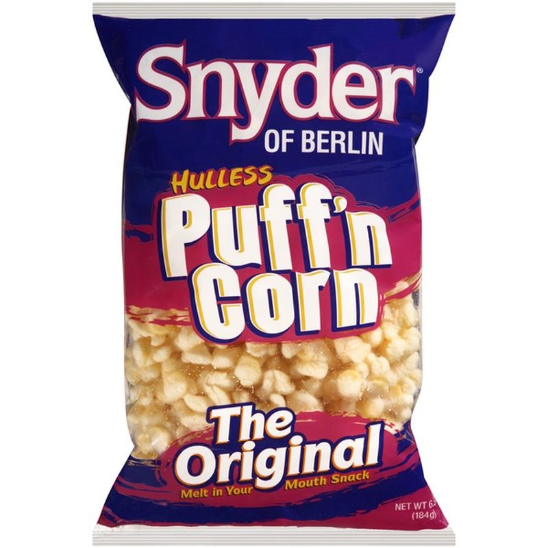 Snyder Of Berlin Puffed Hulless Popcorn (6.5 oz) Instacart