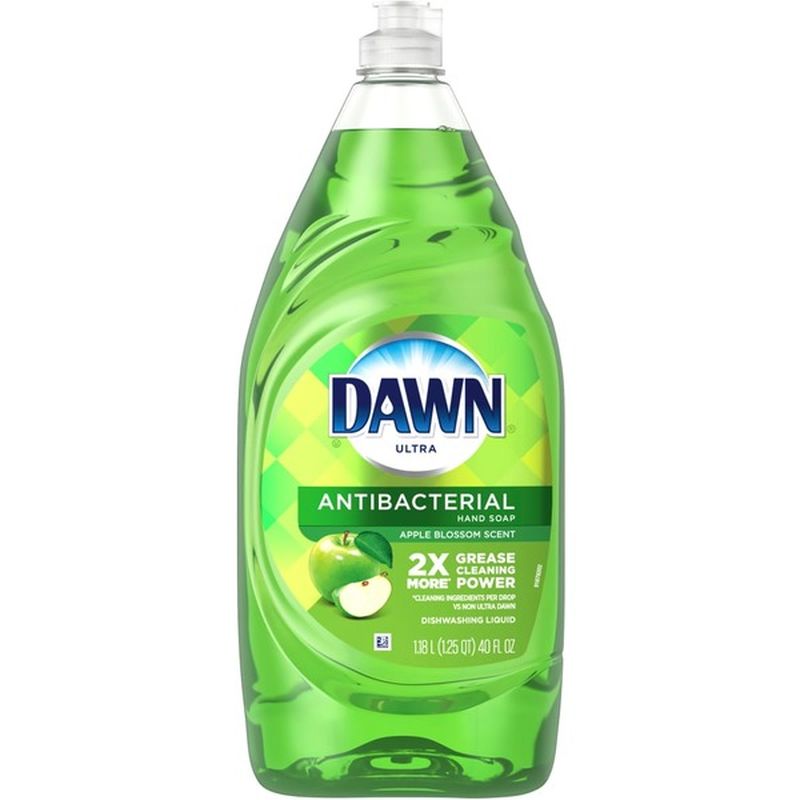 Dawn Antibacterial Dishwashing Liquid Dish Soap, Apple Blossom Scent