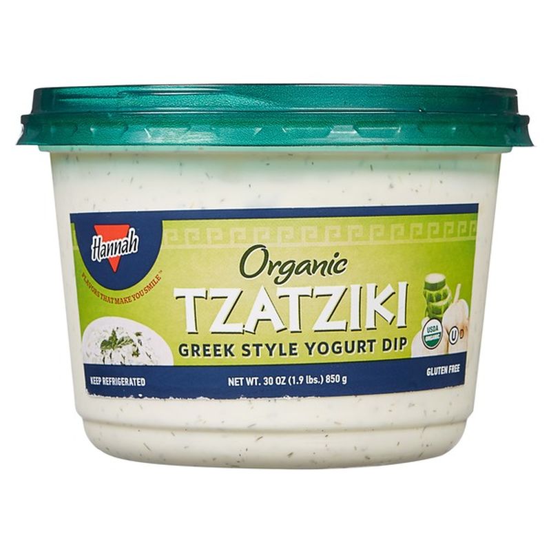 Product review Hannah Organic Tzatziki Greek Style Yogurt Dip