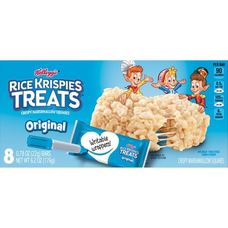 Rice Krispies Treats Crispy Marshmallow Squares Original (8 ct) from ...