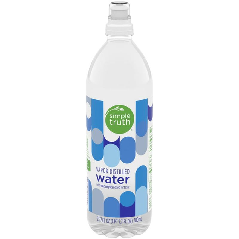 Simple Truth Vapor Distilled Water With Electrolytes