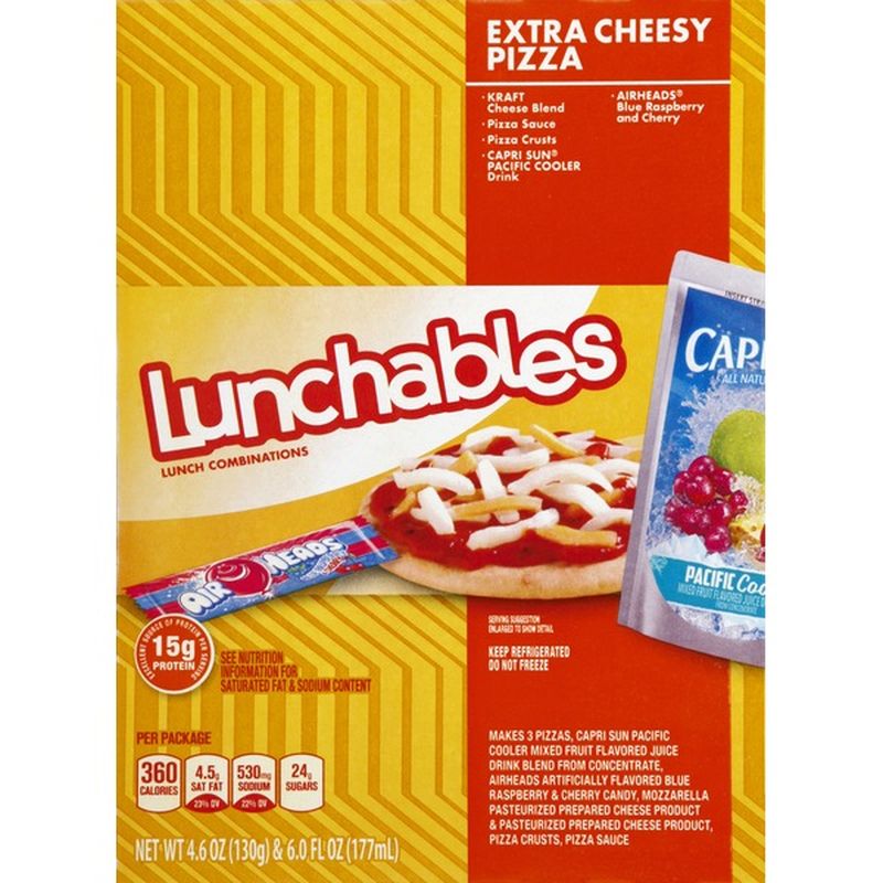 Lunchables Extra Cheese Pizza Convenience Meal (10.6 oz) from ShopRite