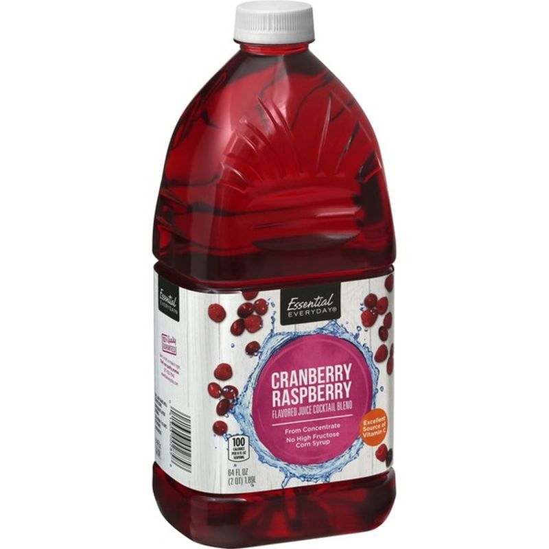 Essential Everyday Juice Cocktail Blend, Cranberry Raspberry (64 oz