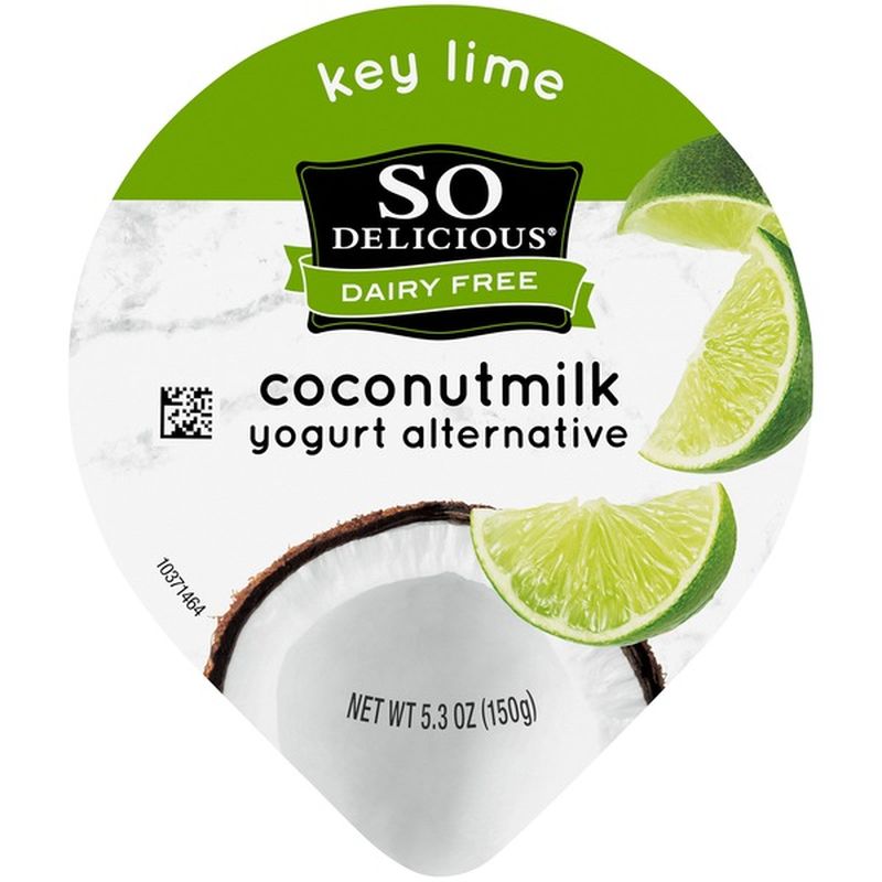 So Delicious Dairy Free Coconut Milk Yogurt Alternative Key Lime