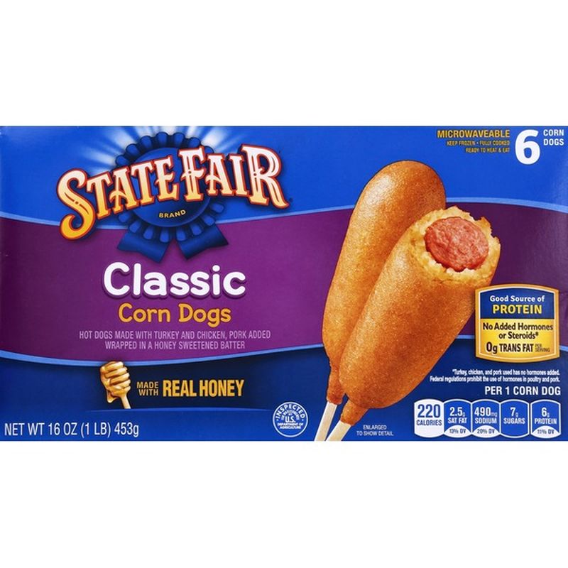 State Fair Classic Corn Dogs (Frozen) (16 oz) Instacart