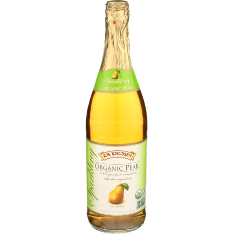 R.W. Knudsen Family Sparkling Organic Pear Juice (25.4 fl oz) Instacart
