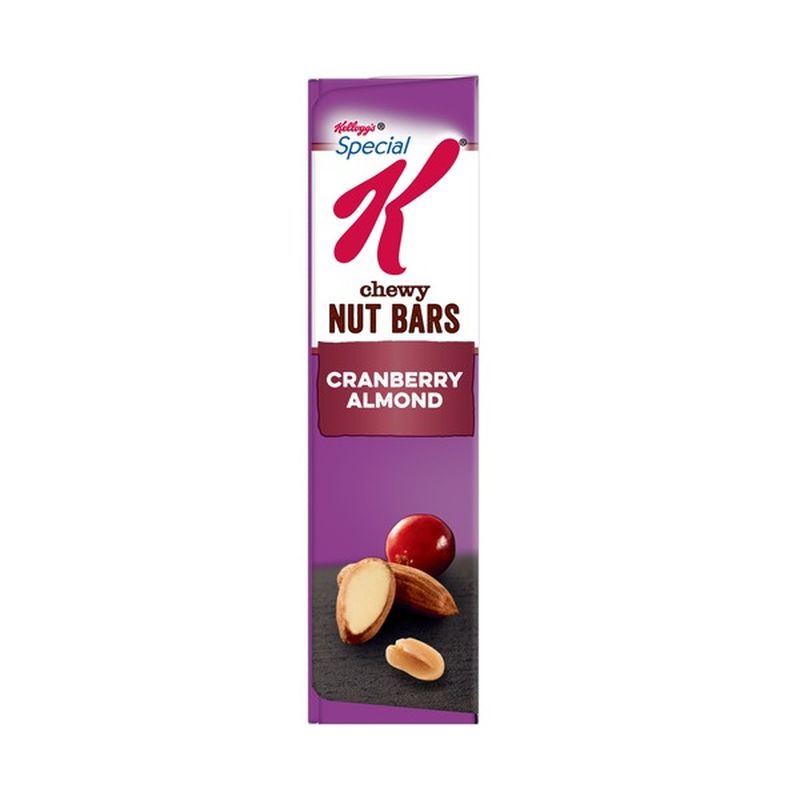 Kellogg's Special K Chewy Nut Bars Cranberry Almond (6.96 oz) - Instacart