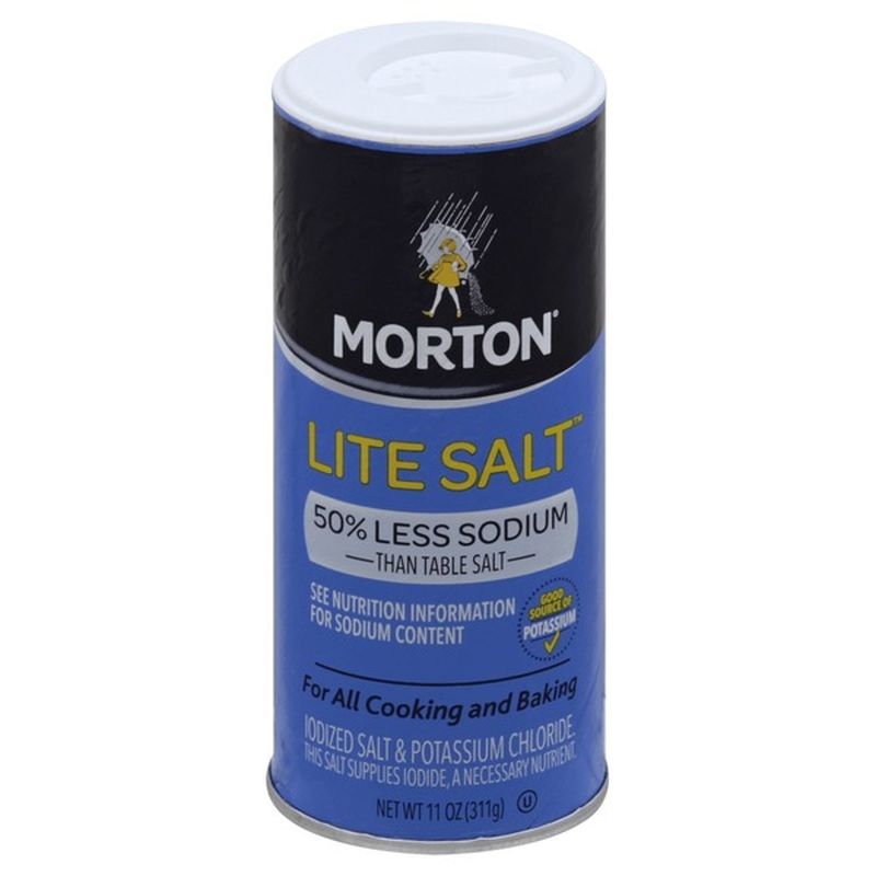 Morton Lite Salt (11 oz) - Instacart