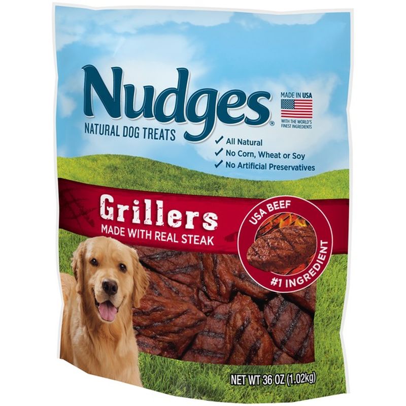nudges steak grillers dog treats 36 oz