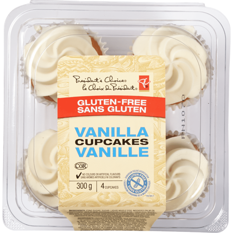 President's Choice Gluten Free Vanilla Cupcakes (300 g) from Loblaws Instacart