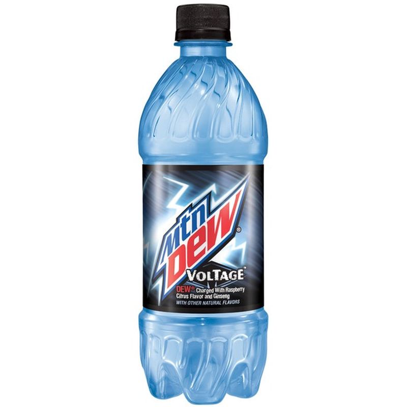 Mountain Dew Voltage Soda (20 fl oz) Instacart