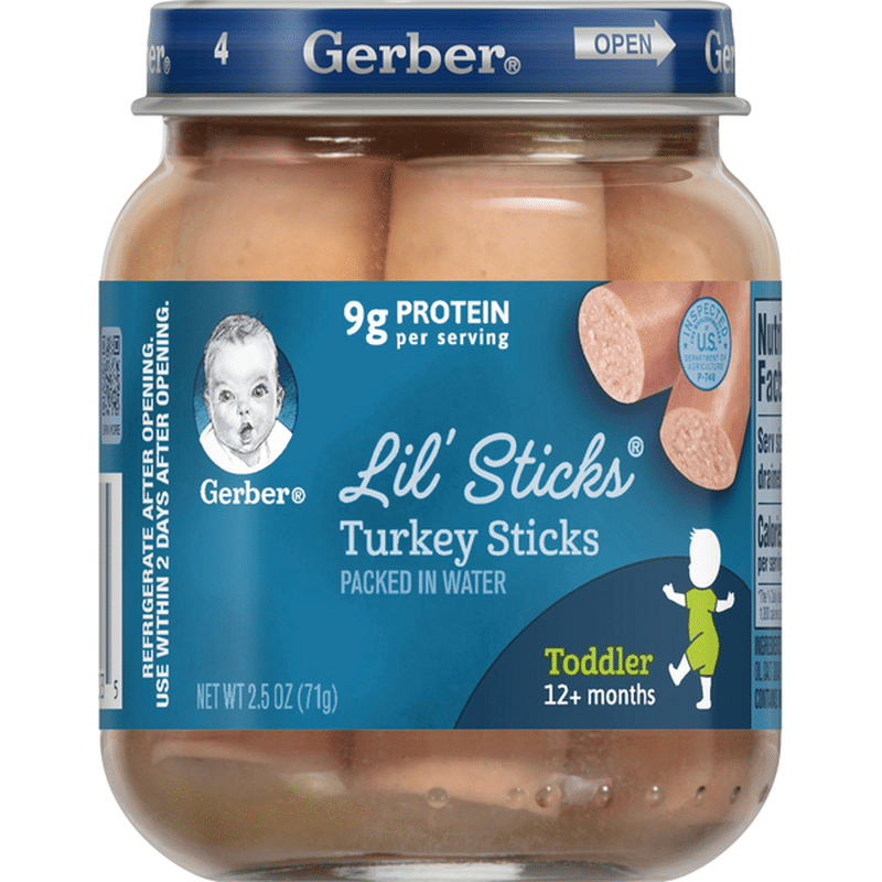 Gerber Turkey Sticks (2.5 oz) from Safeway Instacart