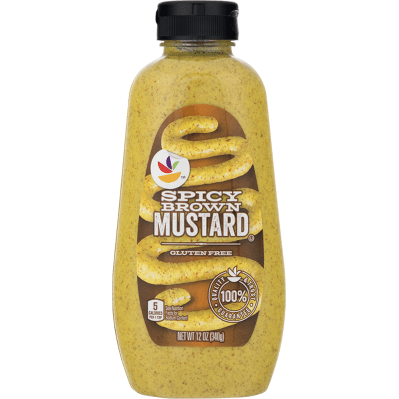 SB Mustard, Spicy Brown (12 Oz) - Instacart