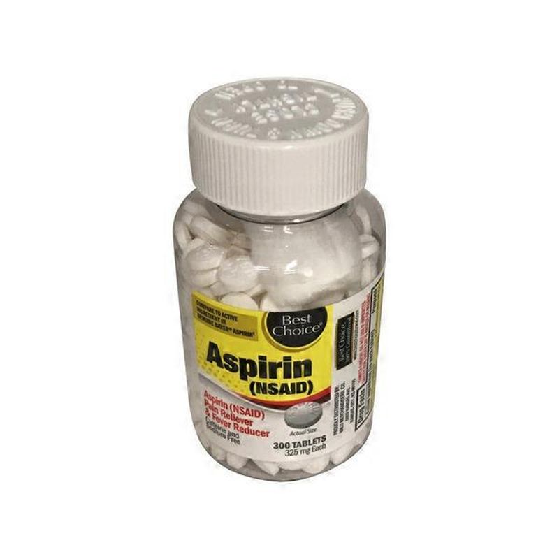 Best Choice 5 Grain Coated Aspirin Tablets (300 ct) Instacart
