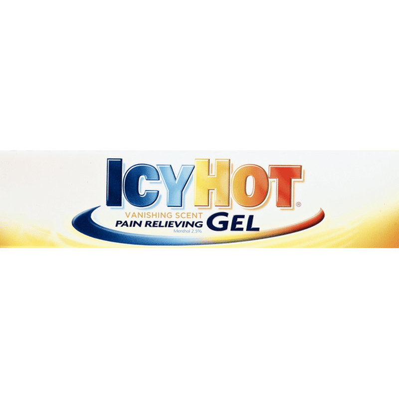 Icy Hot Pain Relieving Gel, Vanishing Scent (2.5 oz) Delivery or Pickup