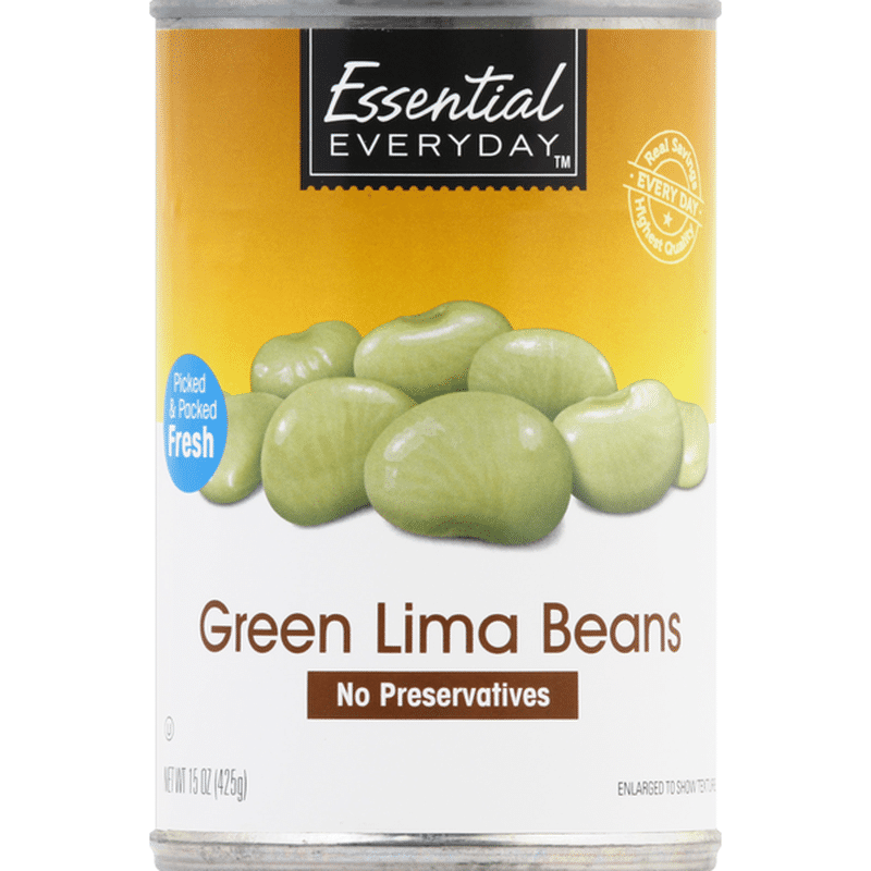 Essential Everyday Lima Beans, Green (15 oz) Instacart