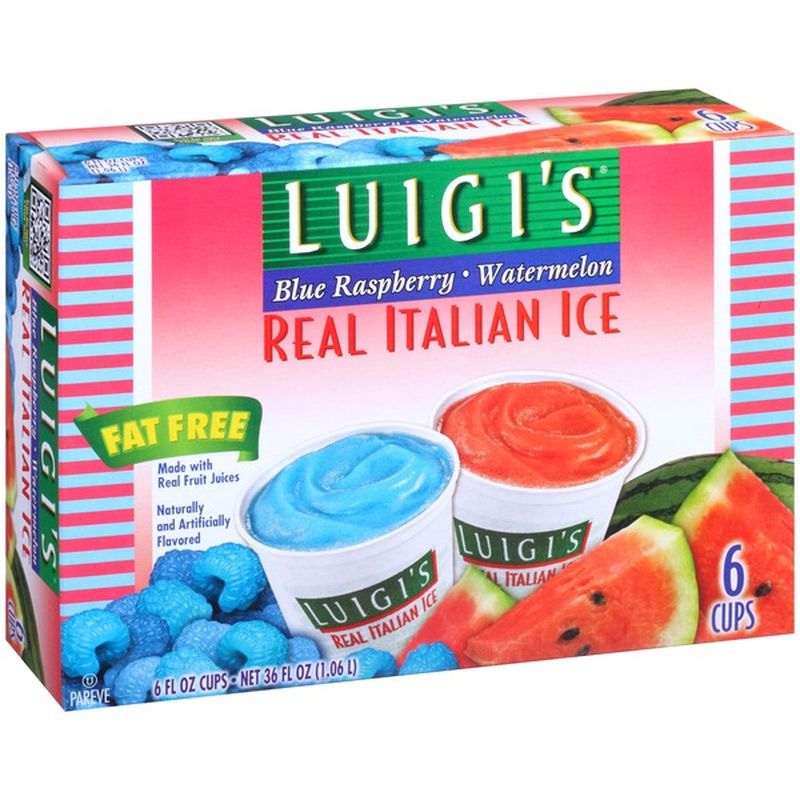 sugar in luigi's italian ice
