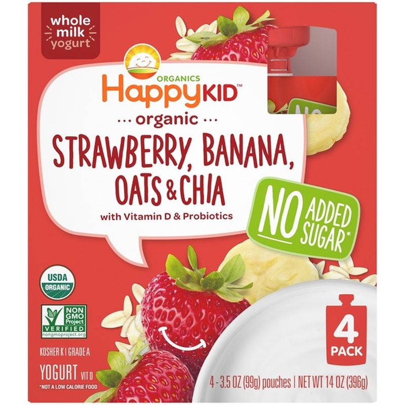 happy kid organic yogurt