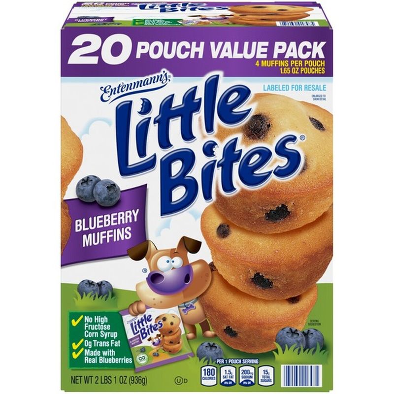 Entenmann's Little Bites Blueberry Mini Muffins (33 oz) from Kroger ...