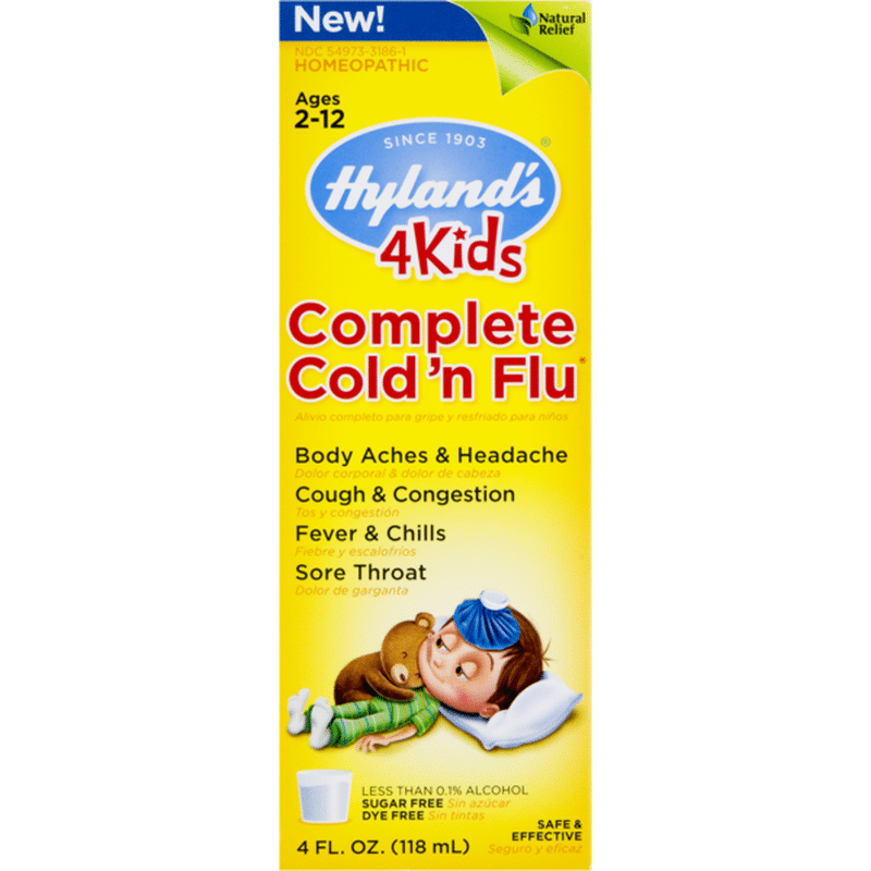 Hylands 4 Kids Cold N Cough Dosage