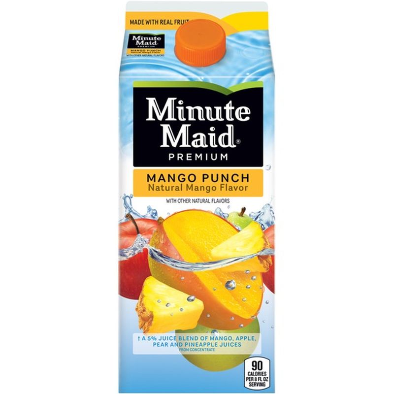 Minute Maid Premium Mango Punch Fruit Juice Drink 59 Oz Instacart