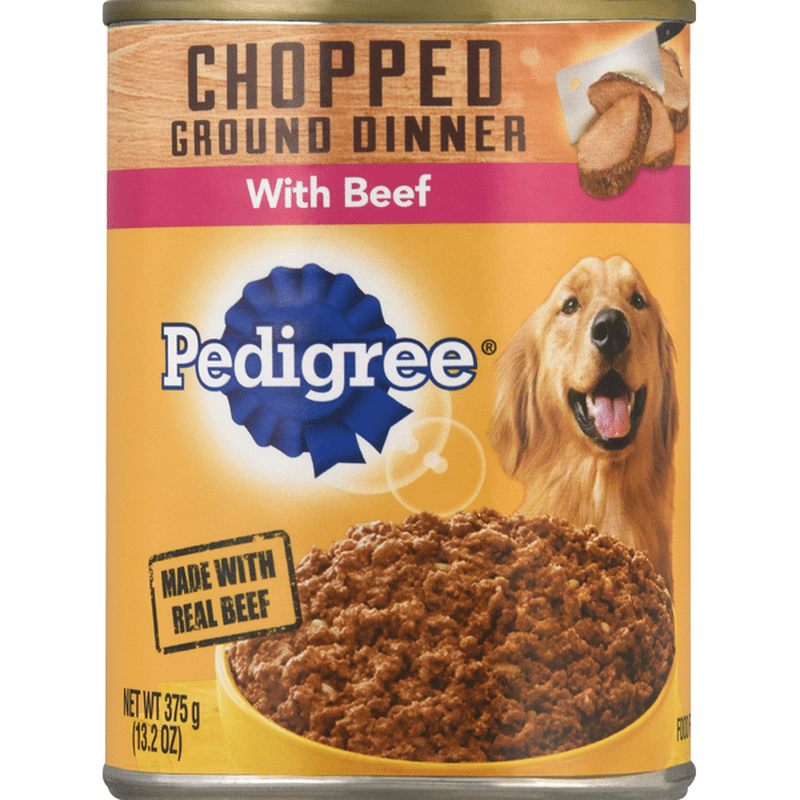 Pedigree Food for Dogs, Beef (13.2 oz) Instacart