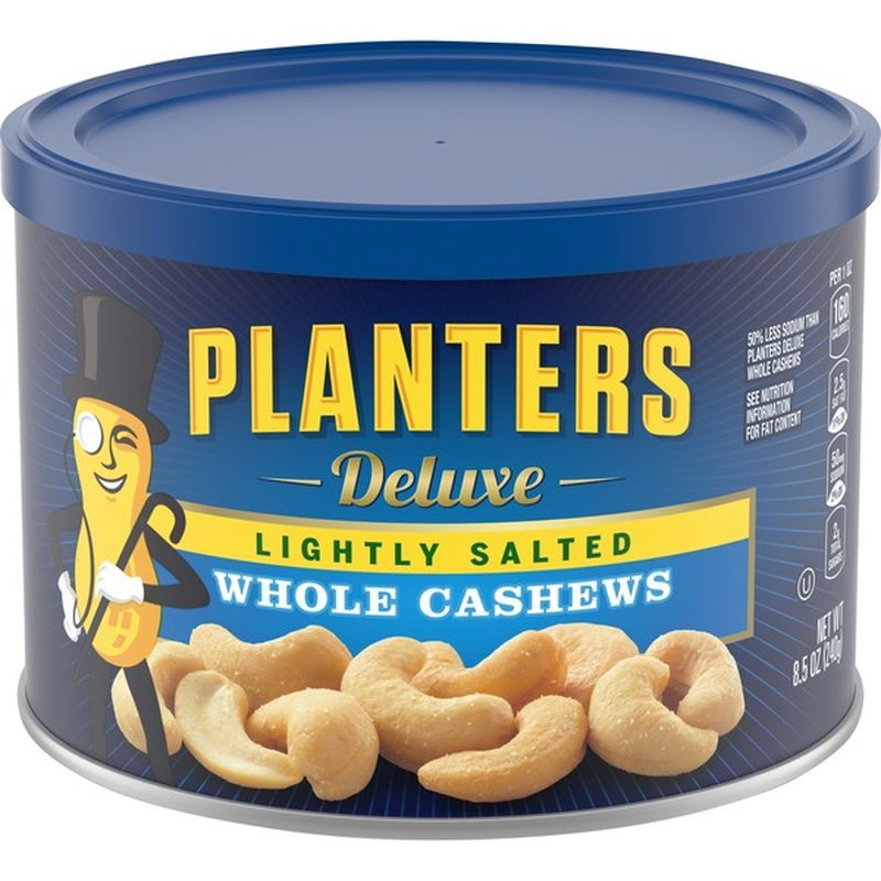 Planters Deluxe Lightly Salted Whole Cashews (8.5 oz) Instacart
