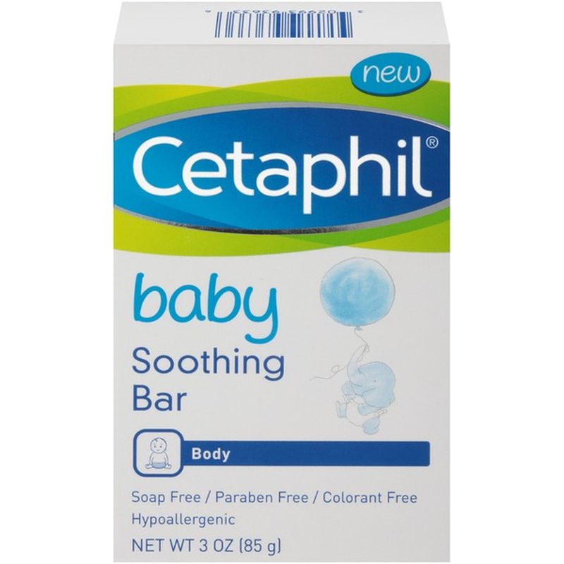 Cetaphil Baby Soothing Bar 3 Oz Instacart