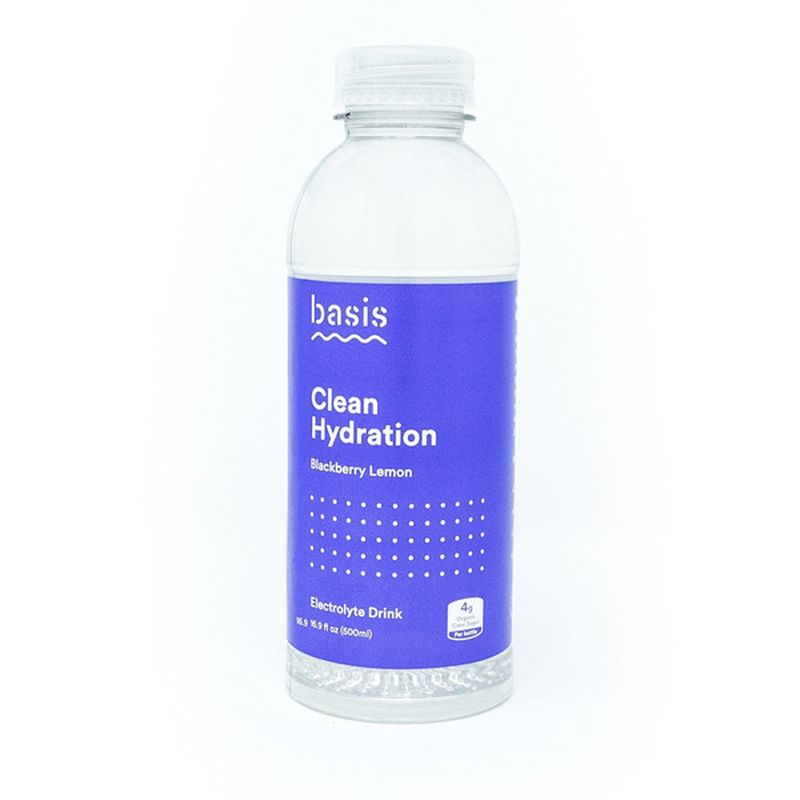 Basis Blackberry Lemon Clean Hydration Electrolyte Drink