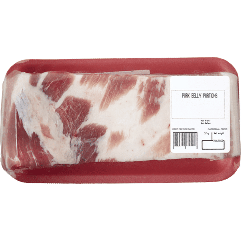 Pork Belly Portions (per g) from Zehrs Markets Instacart