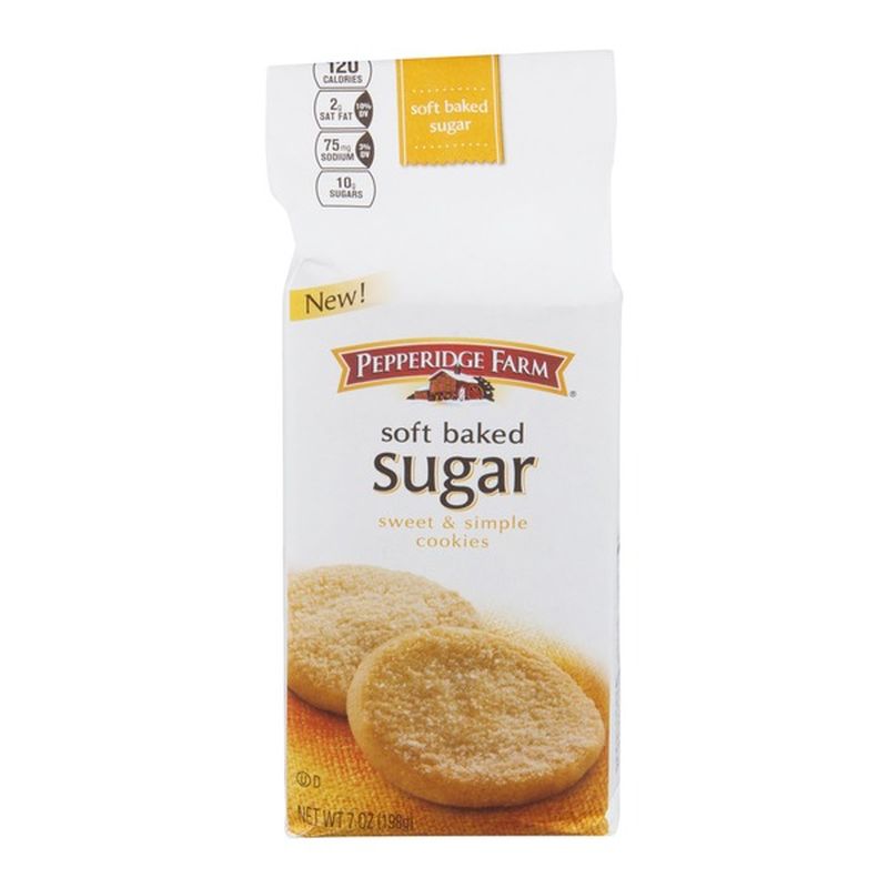 Pepperidge Farm Soft Baked Cookies Sugar (7 oz) - Instacart