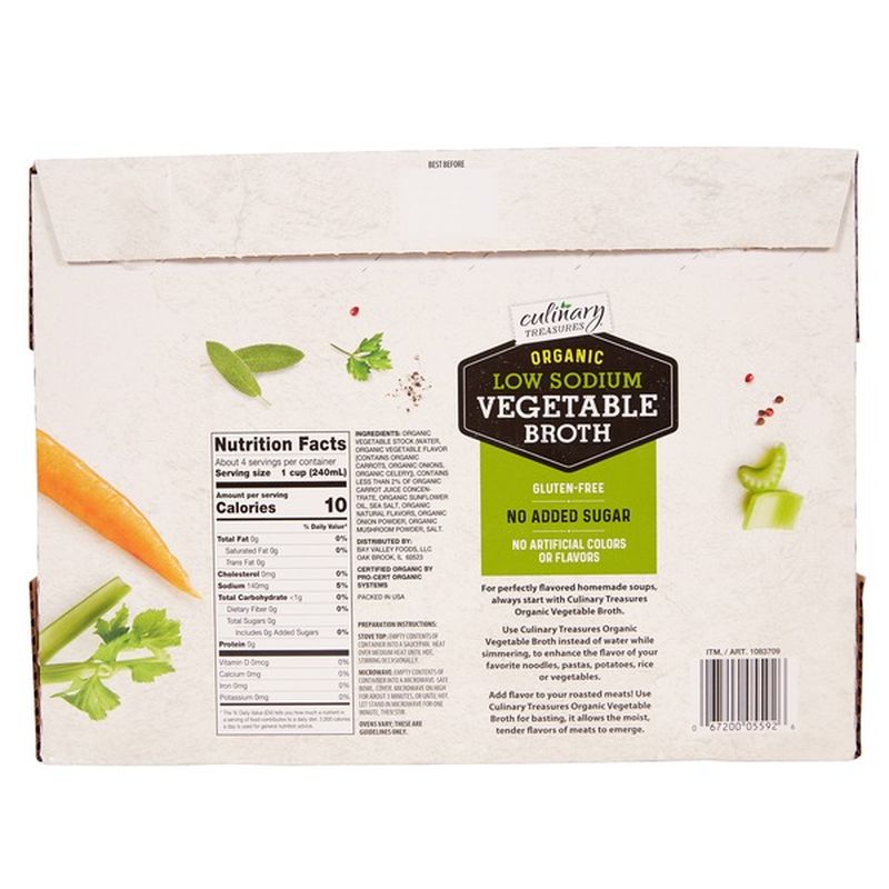 Culinary Treasures Organic White Balsamic Citrus Basil Dressing