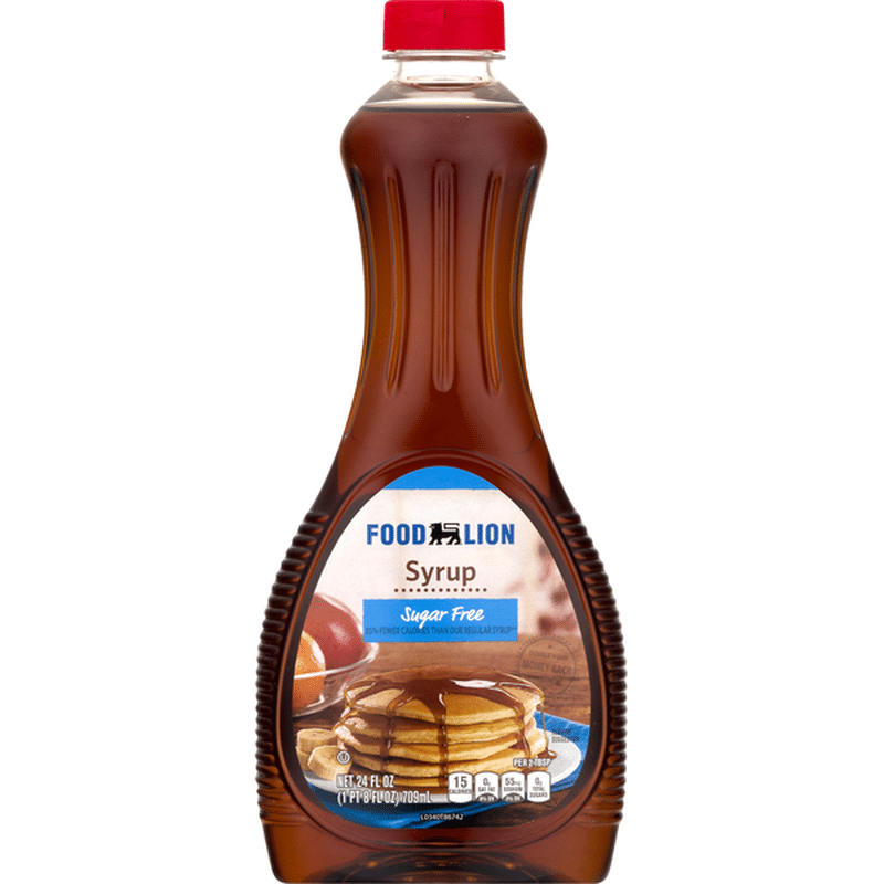 Food Lion Syrup, Sugar Free (24 oz) Instacart