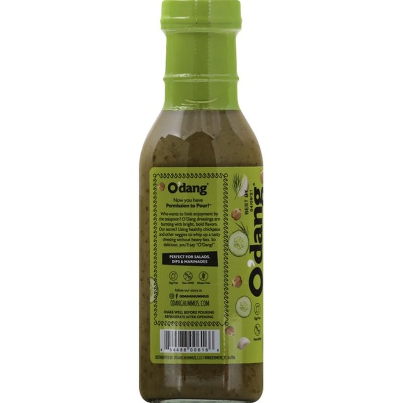 ODang Hummus Dressing, Greek Tzatziki