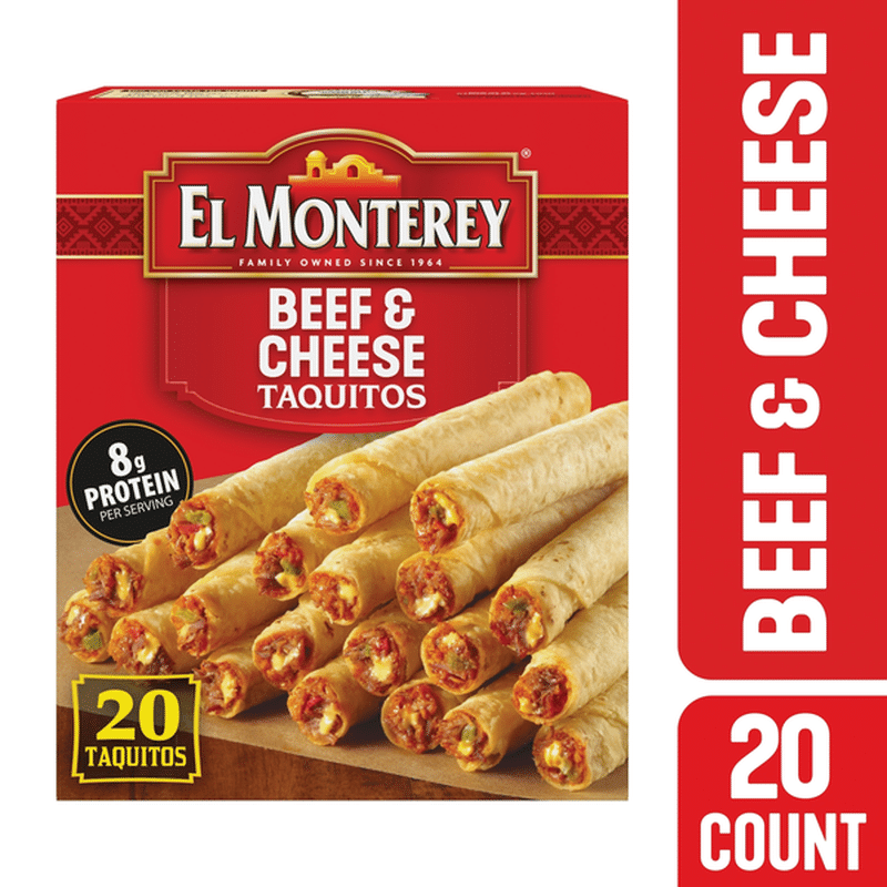 El Monterey Beef & Cheese Taquitos (1.25 lb) Instacart