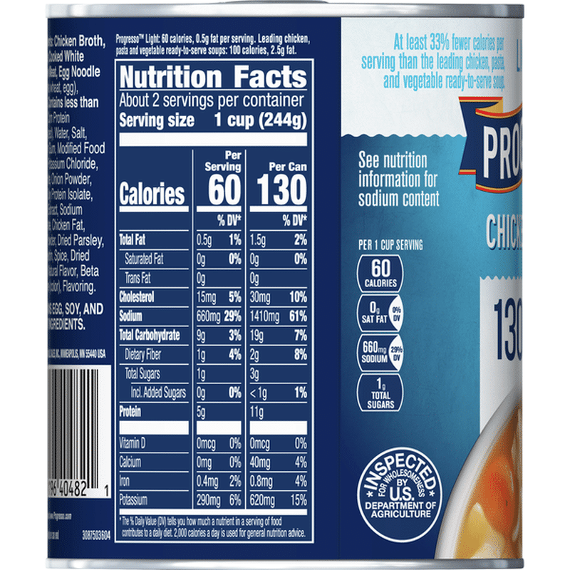 Is Progresso Chicken Noodle Soup Good For Constipation