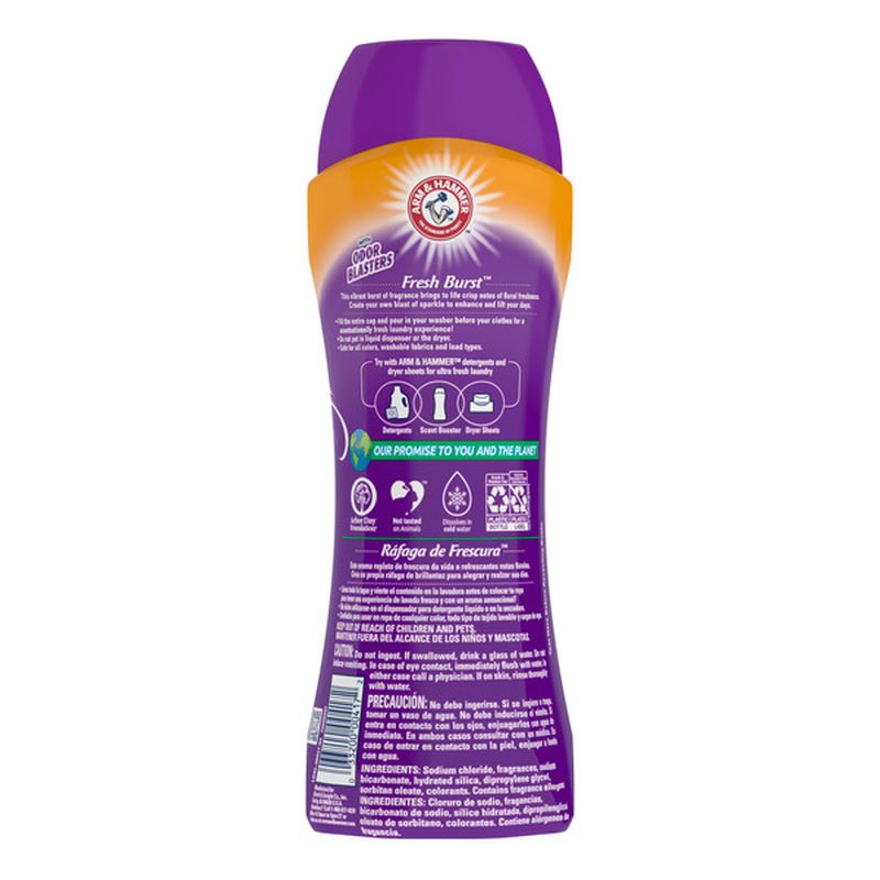 Arm & Hammer Clean Scentsations with Odor Blasters In Wash Scent