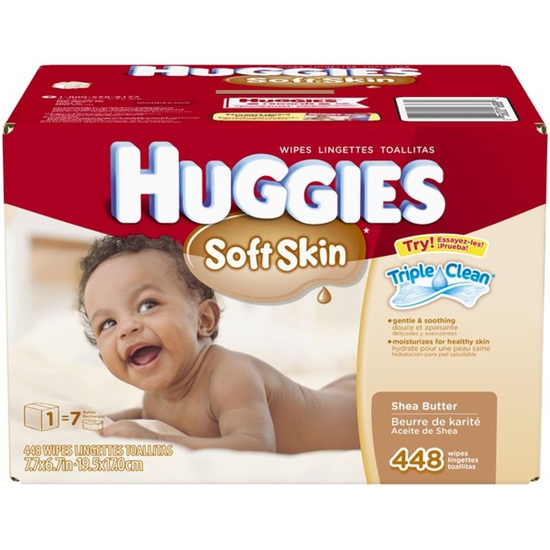 huggies soft skin wipes