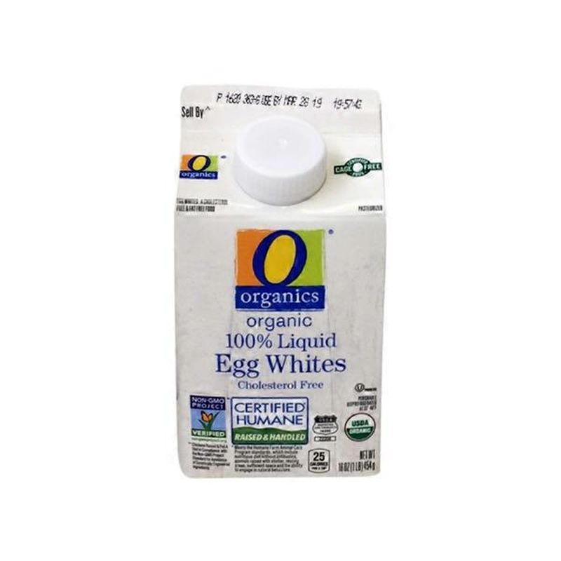O Organics Organic 100 Liquid Egg Whites (16 oz) Instacart